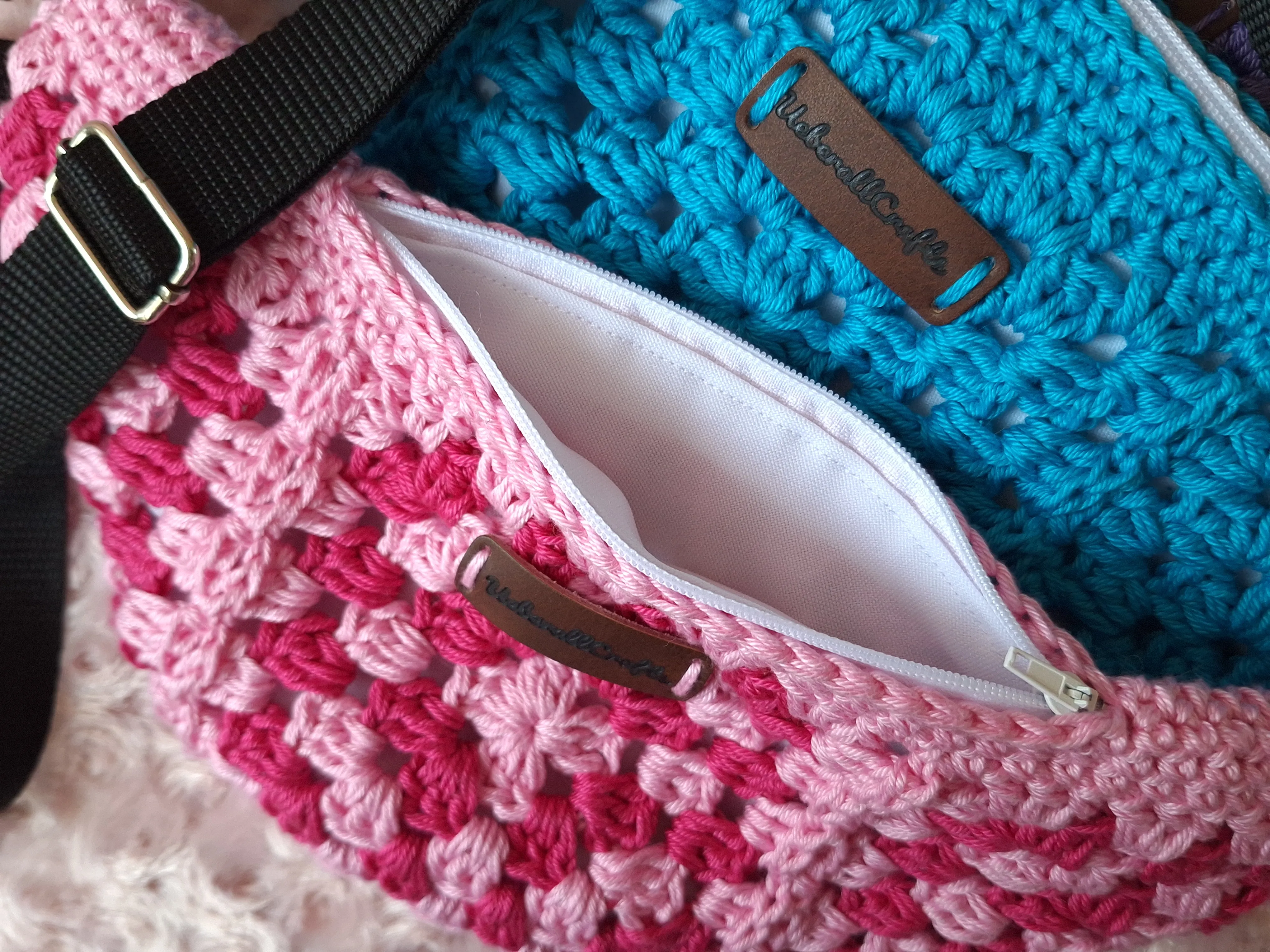 Bauchtasche Grannysquare — Ansicht 5 von 11