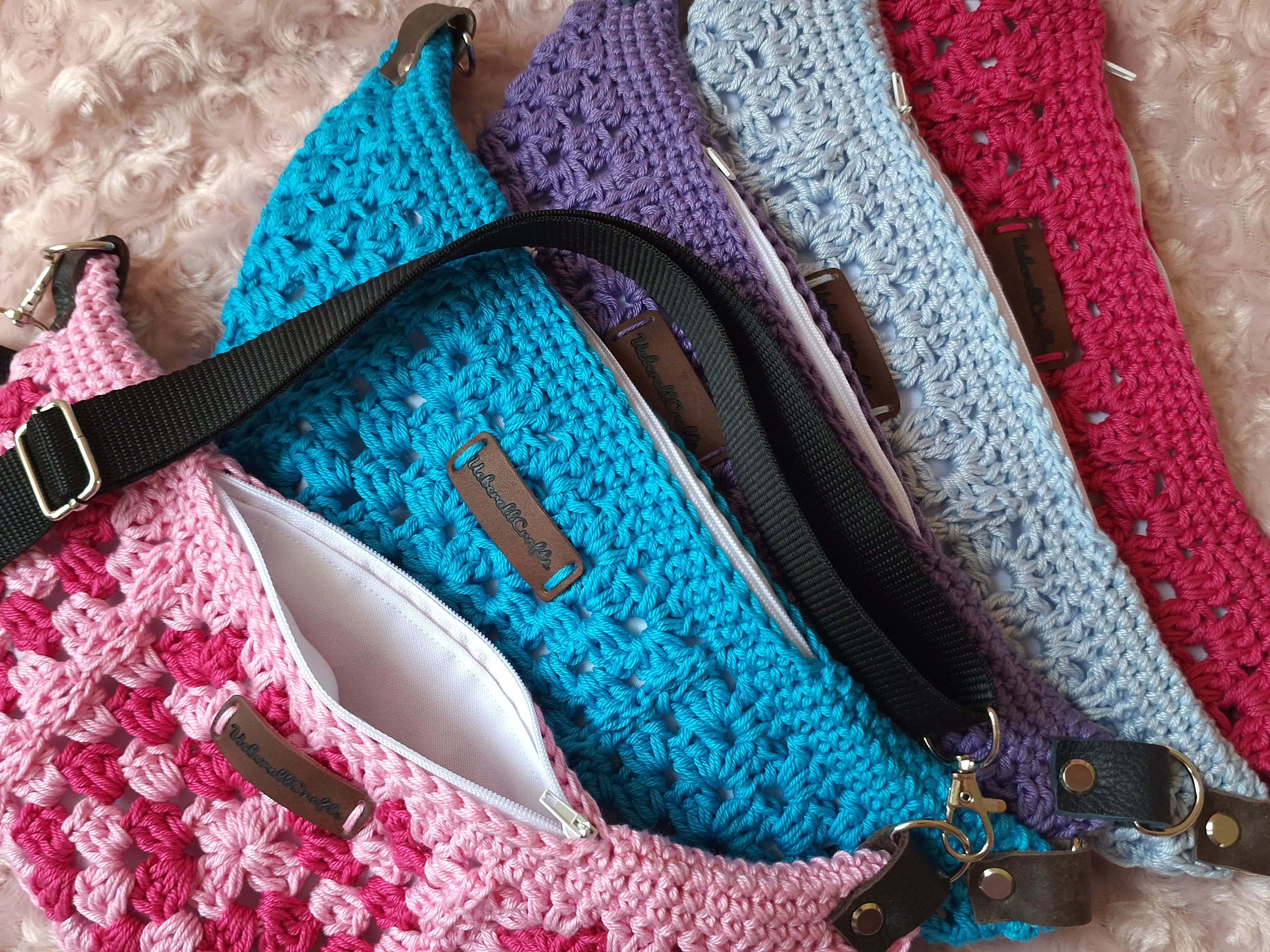 Bauchtasche Grannysquare — Ansicht 6 von 11