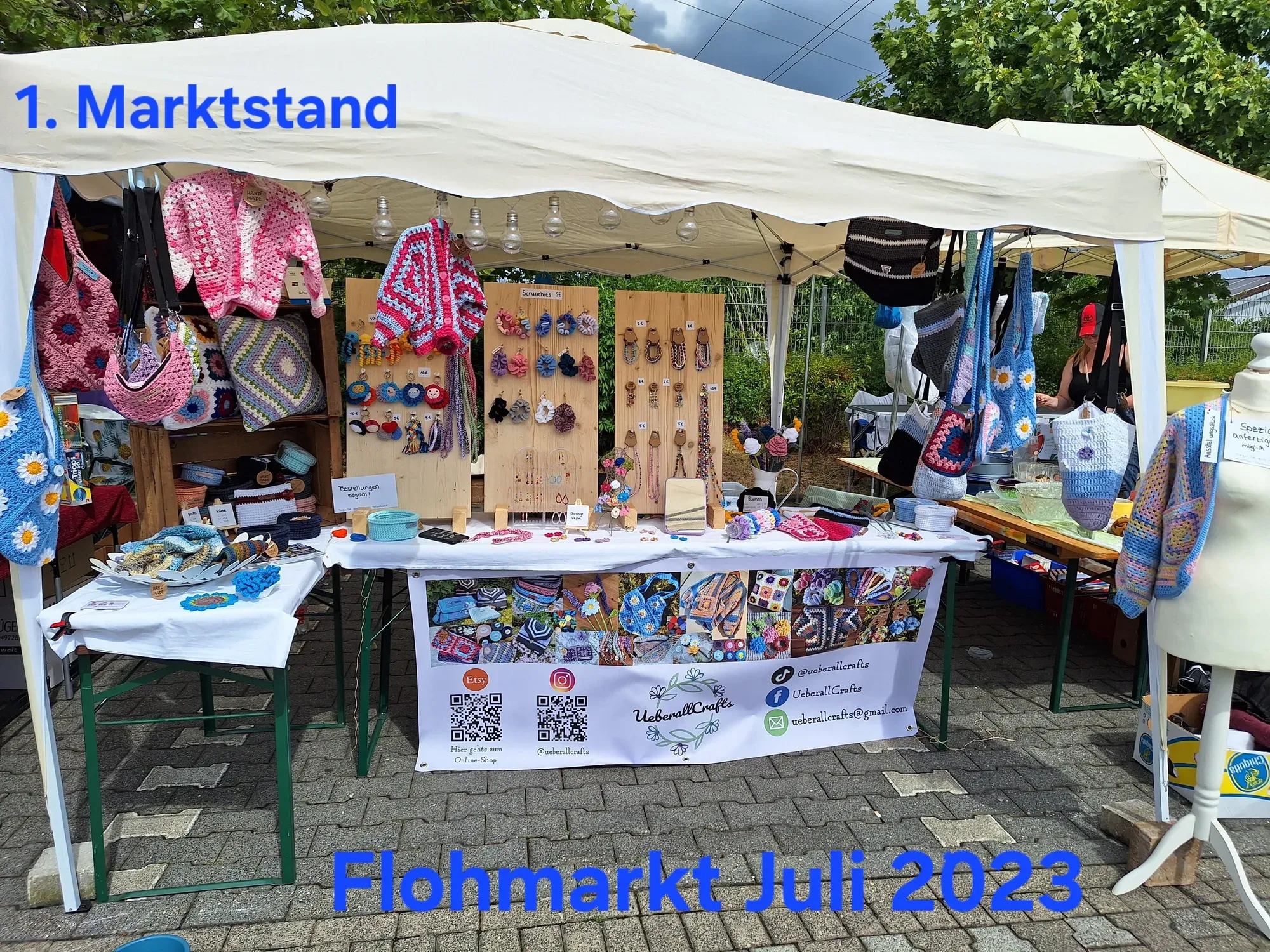 1. Marktstand — Flohmarkt Juli 2023